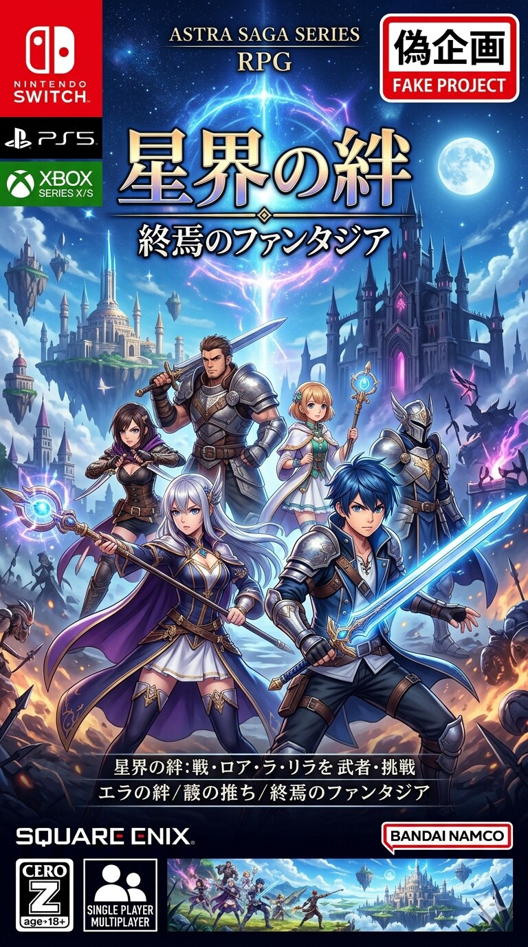 RPGゲームパッケージ