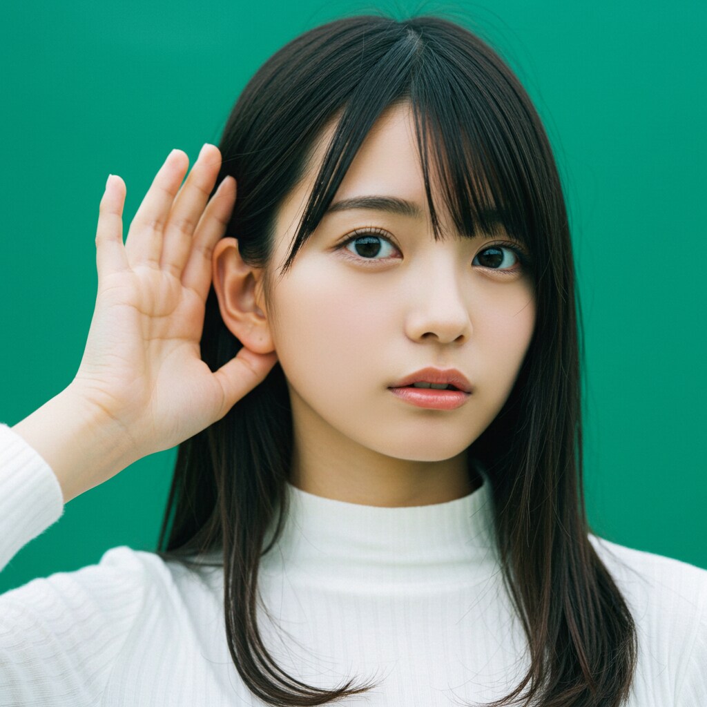 きこえなーい