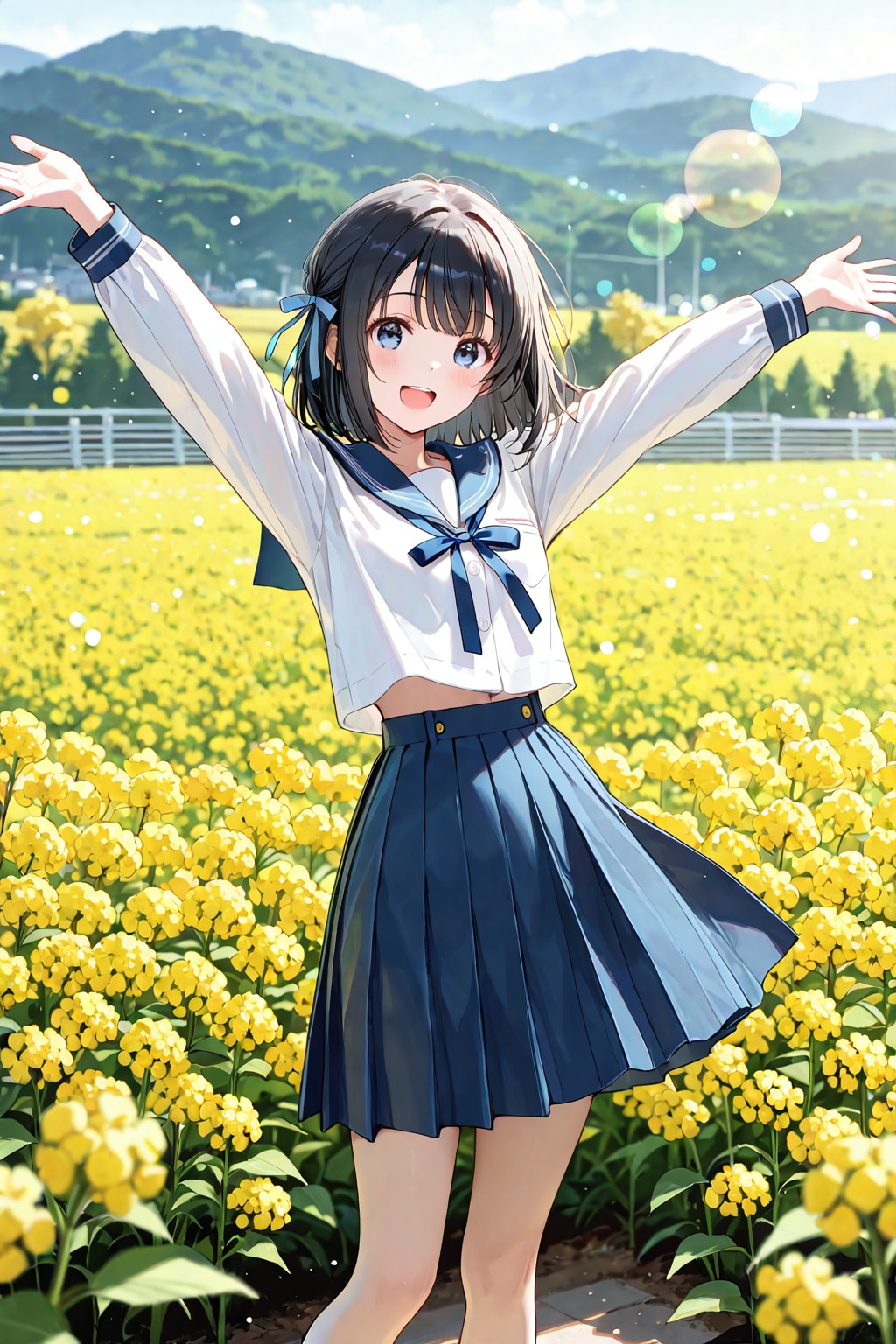 菜の花(BONSAI)(2) | の人気AIイラスト・グラビア