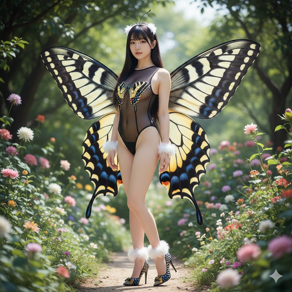 揚羽蝶 擬人化 1