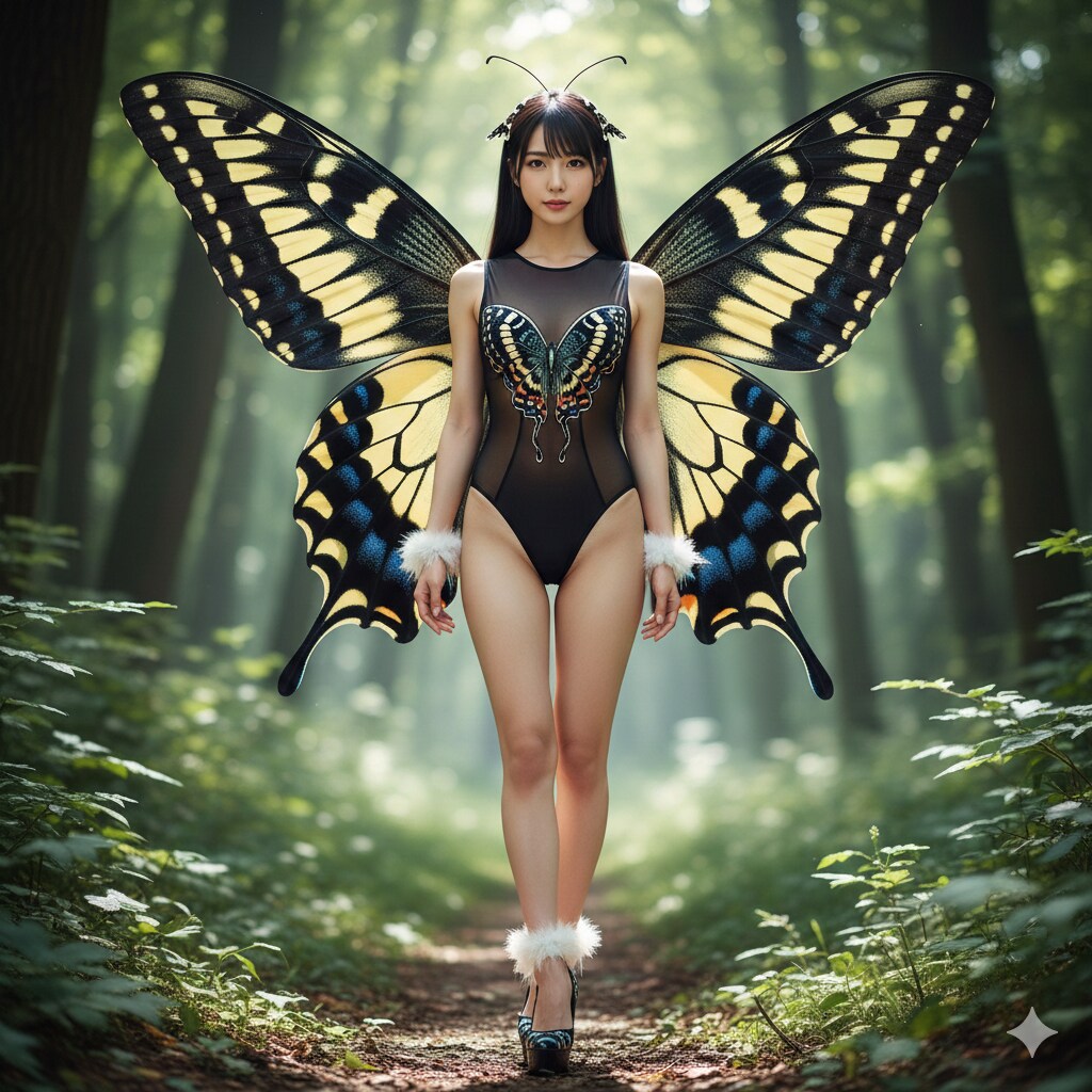 揚羽蝶 擬人化 1