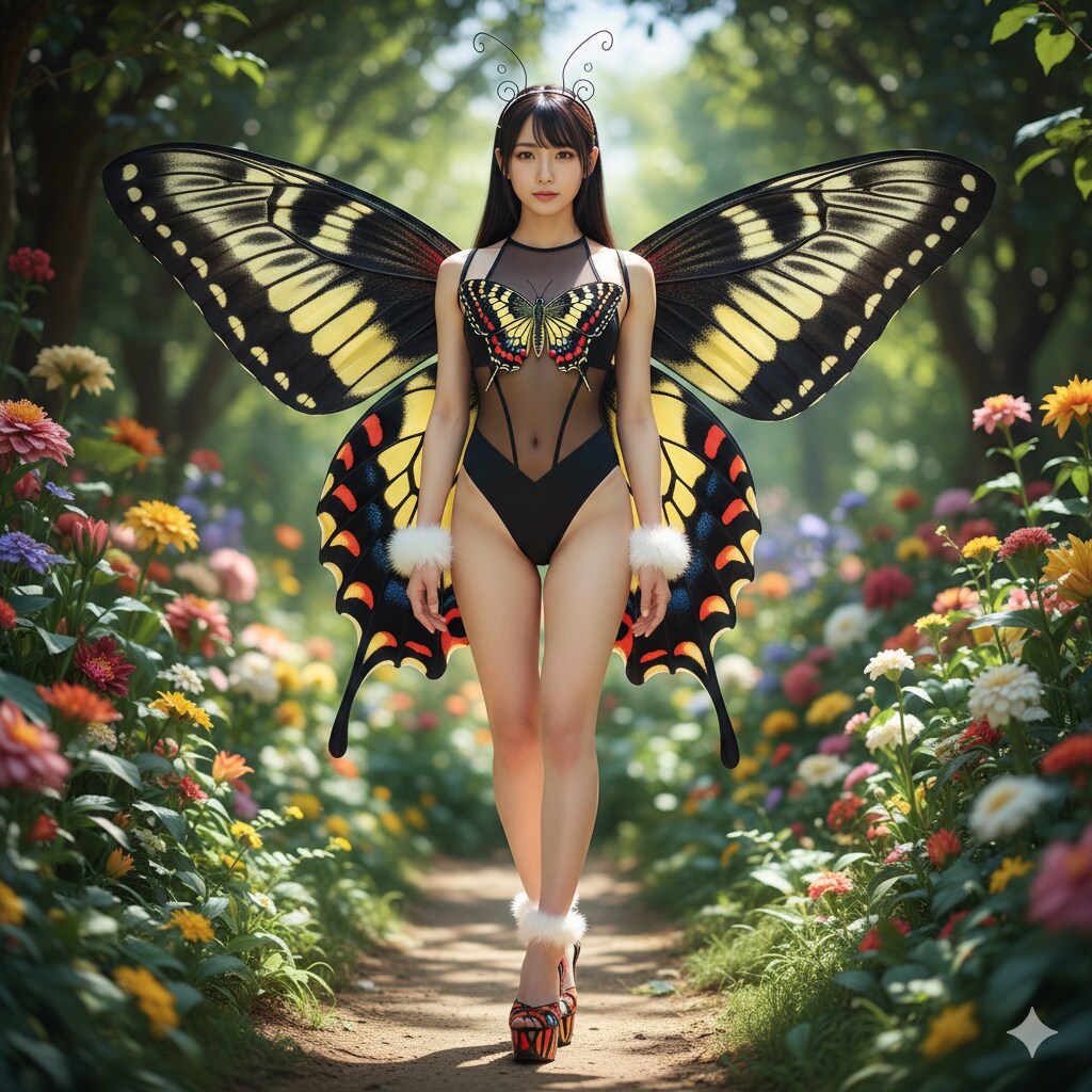 揚羽蝶 擬人化 1