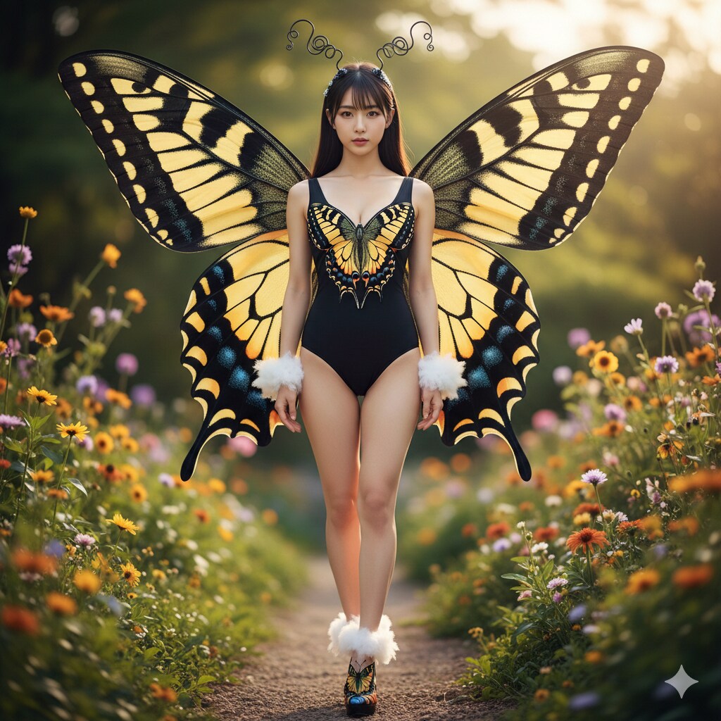 揚羽蝶 擬人化 1