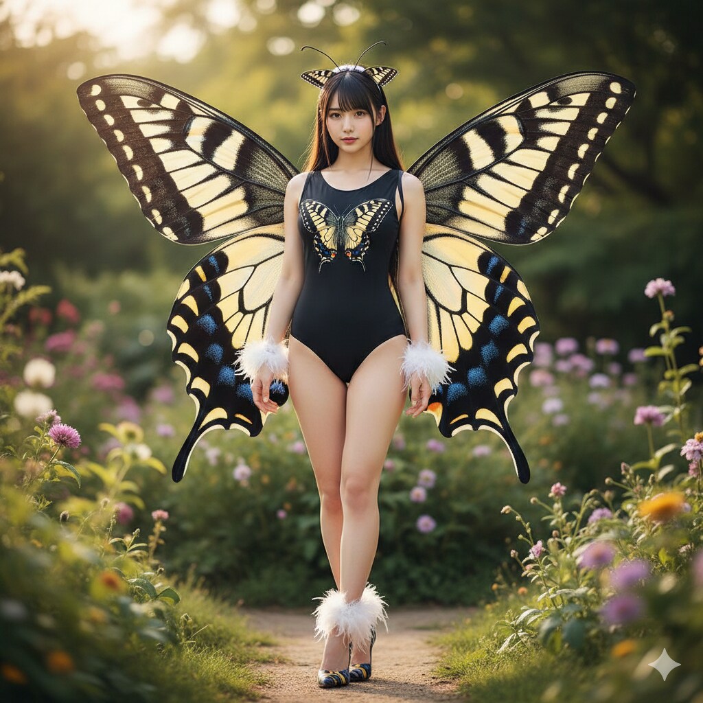 揚羽蝶 擬人化 1