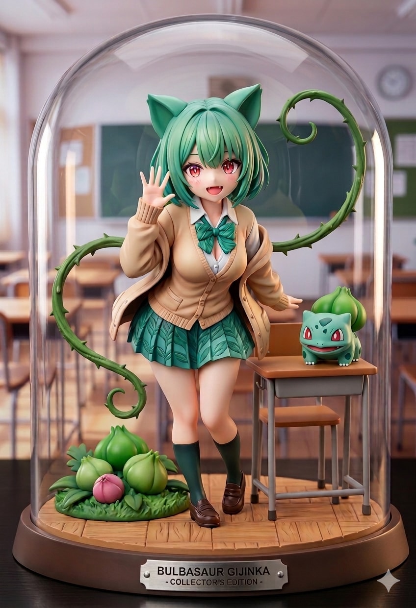 ポケ擬フィギュア | の人気AIイラスト・グラビア