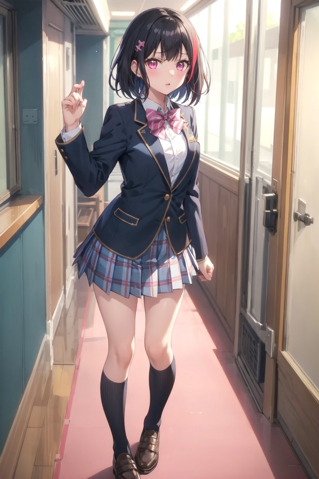 音ノ木坂制服の二人