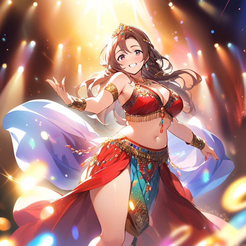 ぽっちゃりベリーダンサー