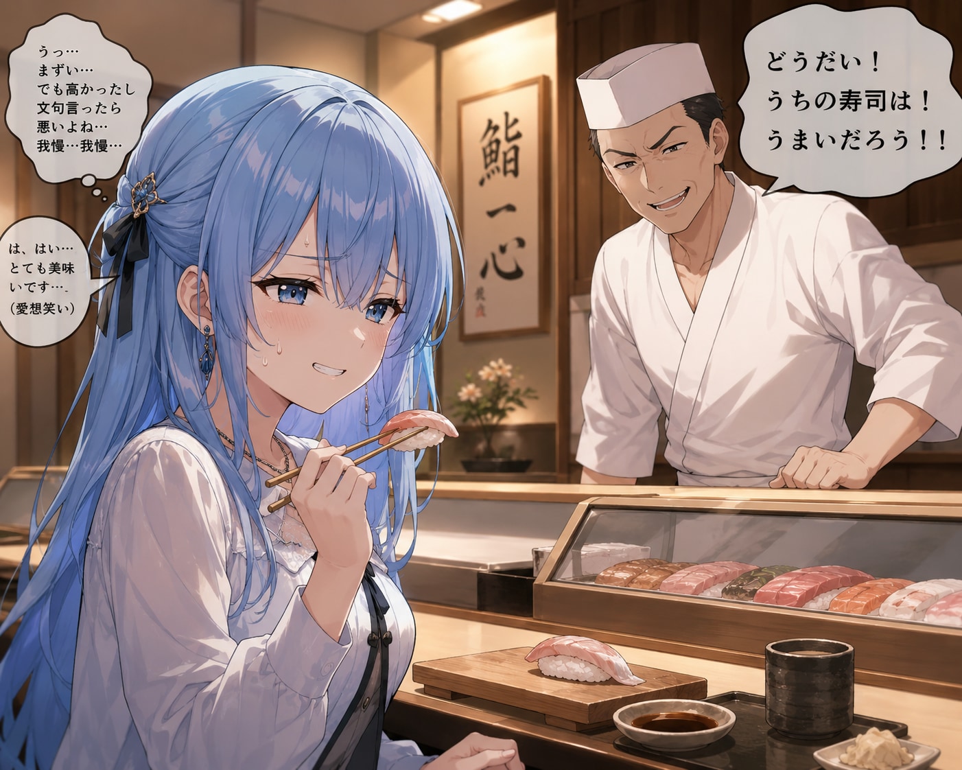 高級なだけの寿司 | の人気AIイラスト・グラビア