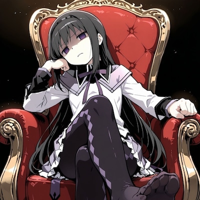 ゴミを見るような目で見てくるほむら