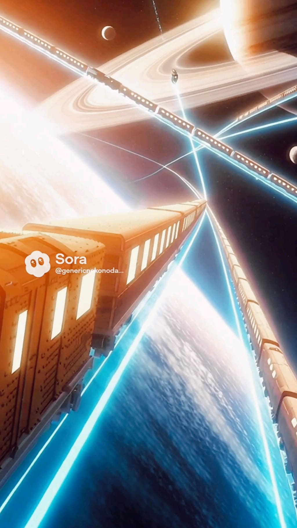 小説『惑星間鉄道にて』【ニャンノ世界】