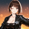 へそ出しウインク 2枚目