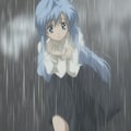 雨の日の女の子 2枚目