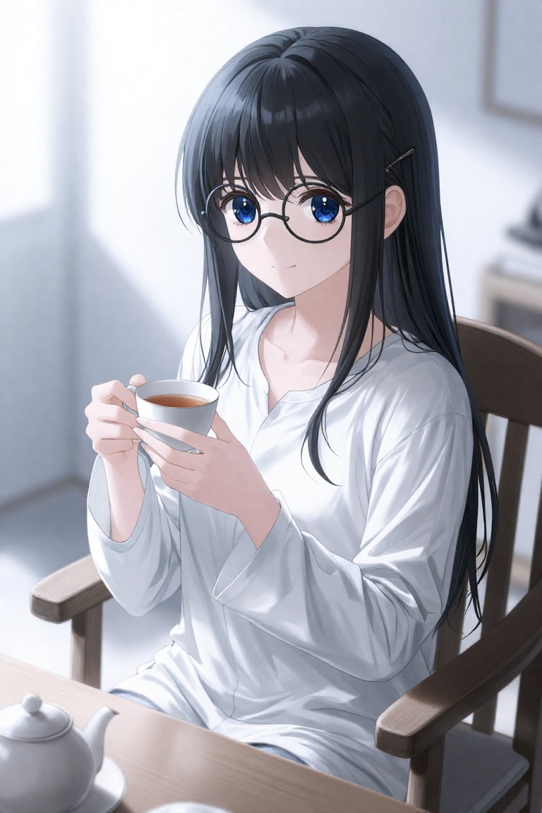 おはよ　朝の紅茶一緒にどう？
