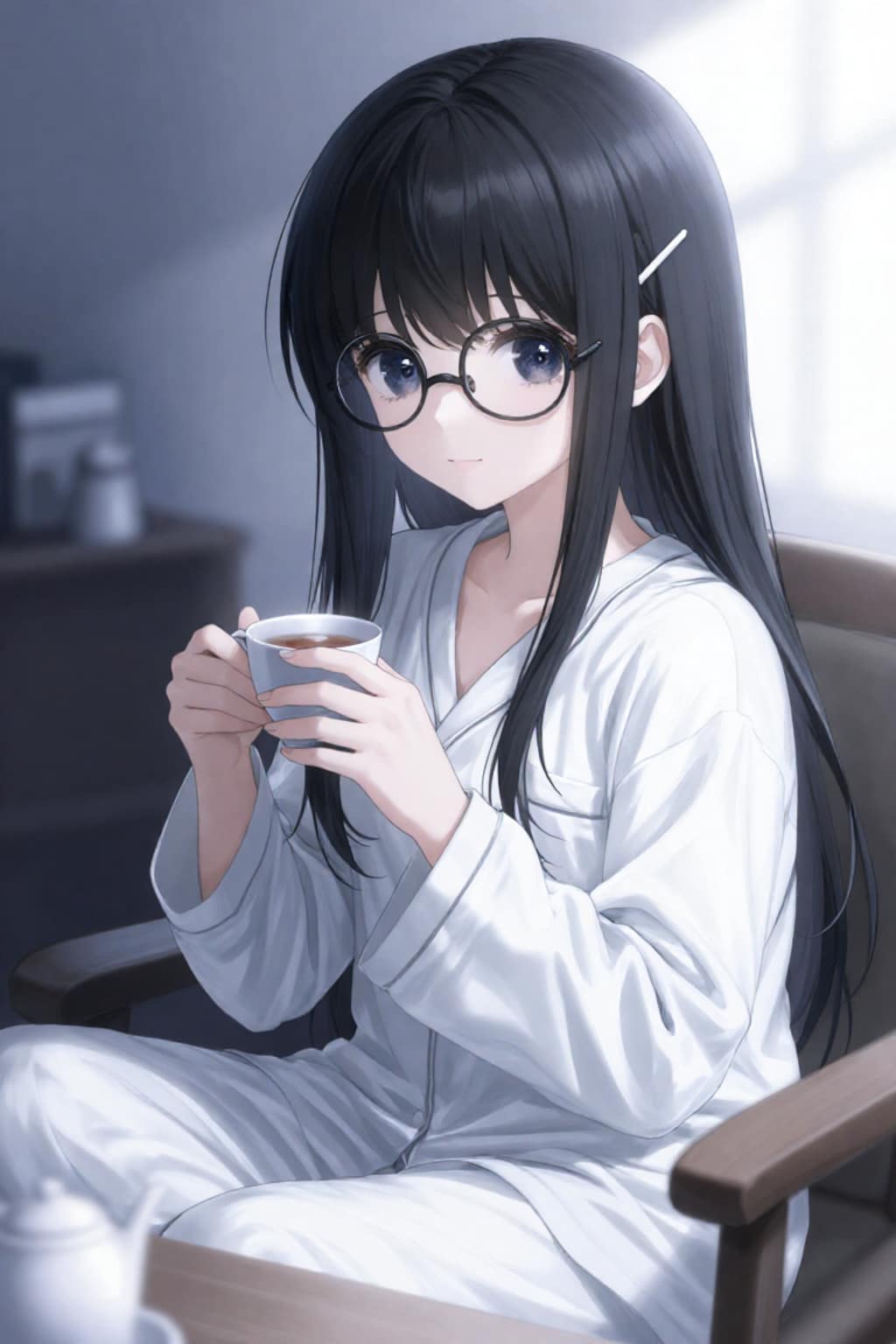おはよ　朝の紅茶一緒にどう？