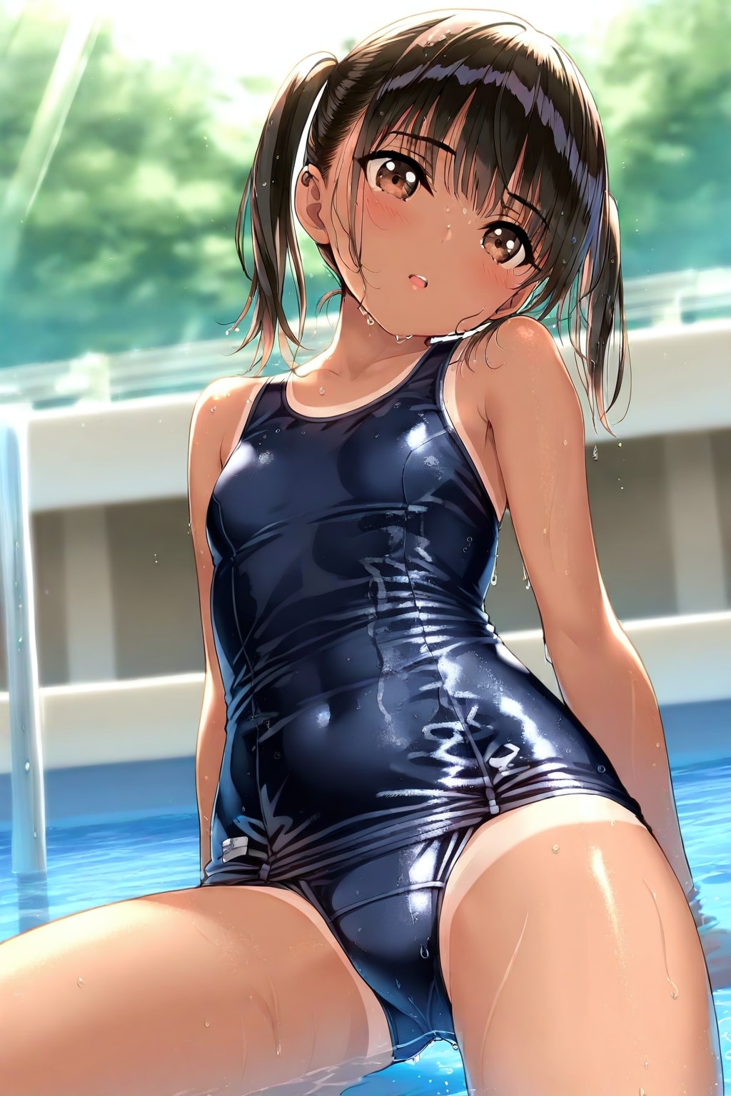 スク水美少女