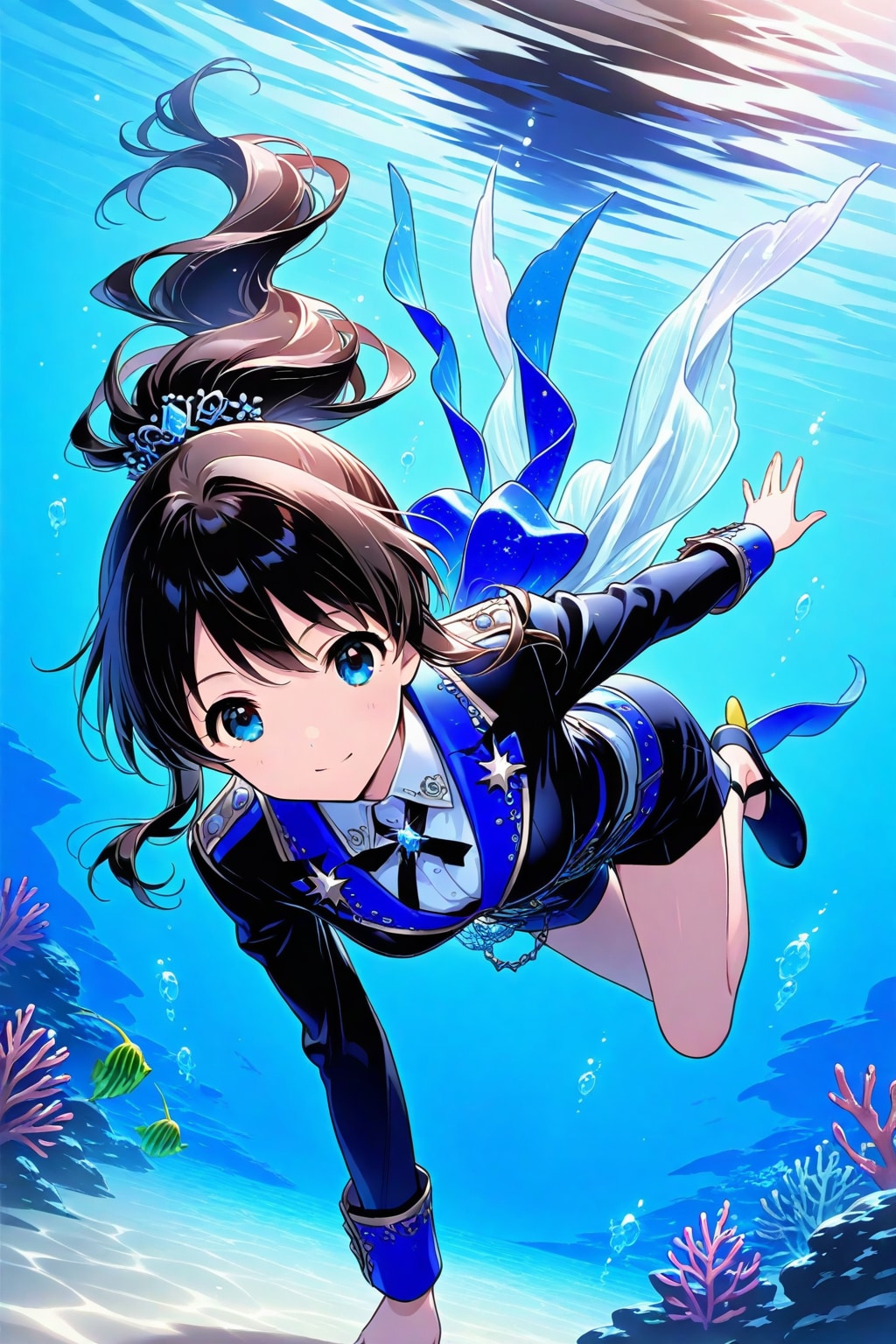 水中世界への出張