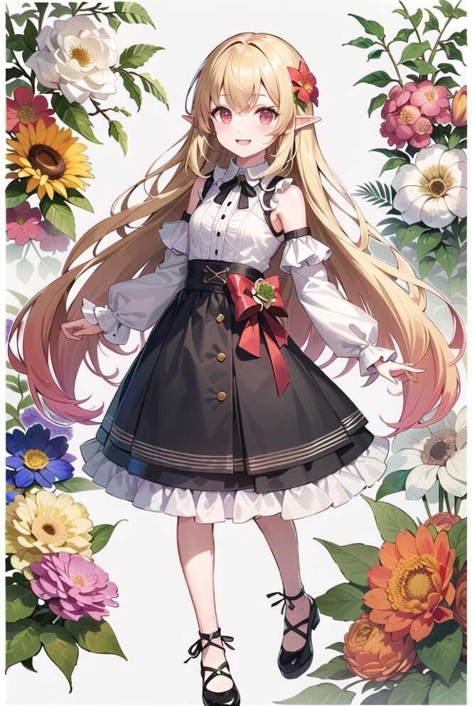 かわいいエルフちゃん