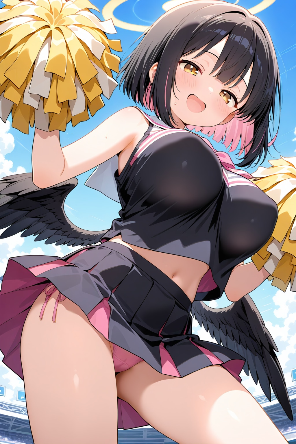 黒翼チアリーダー