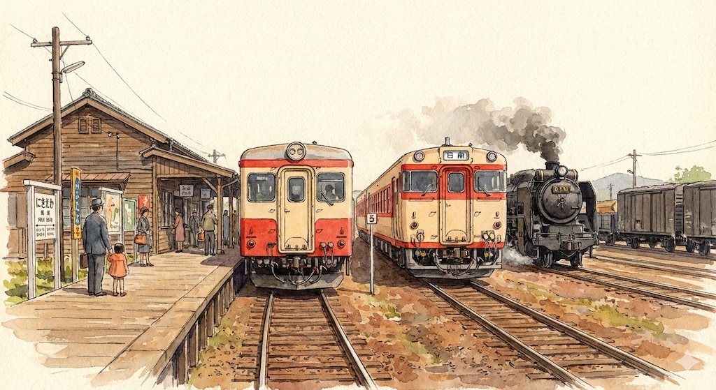 大いなる旅路　♪懐かしい人が、遥かな日々が、時の流れ越えて、ほら旅路さ〜