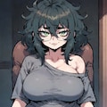 klanklanさんのところの黒臣翠ちゃん 4枚目