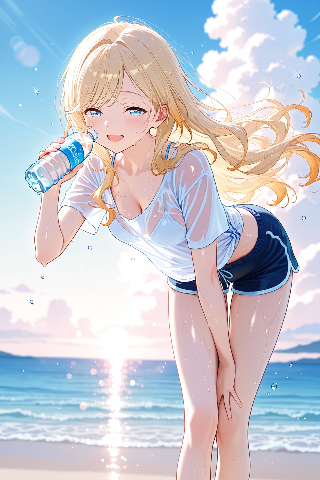 某製薬会社の清涼飲料水CM風