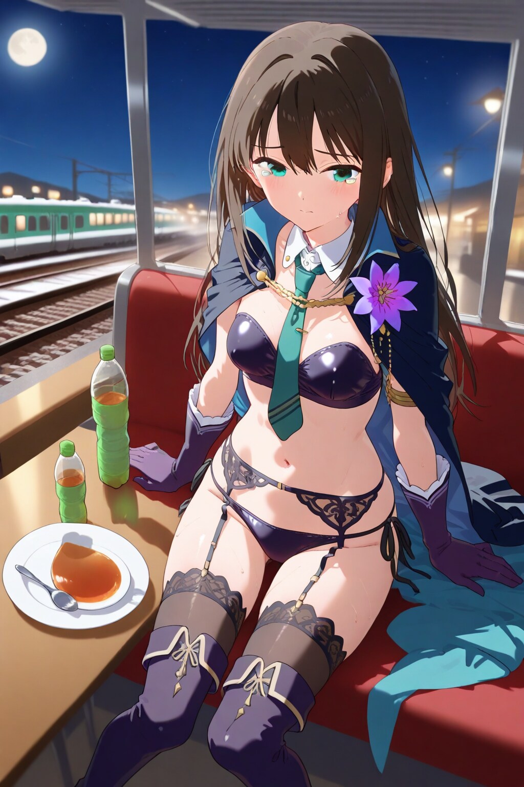 駅待合室のしぶりん