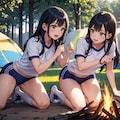 みんな〜　火ついたよ〜！　〜林間学校は体操服だったよね？〜 2枚目