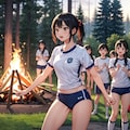みんな〜　火ついたよ〜！　〜林間学校は体操服だったよね？〜 6枚目