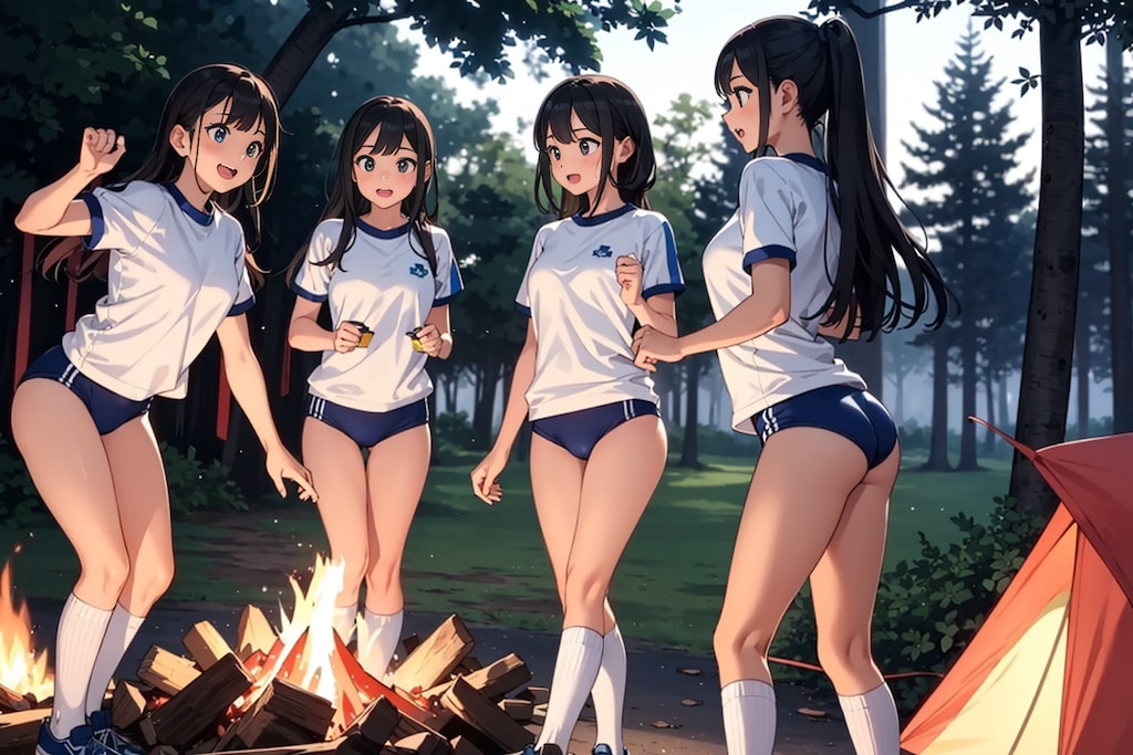みんな〜　火ついたよ〜！　〜林間学校は体操服だったよね？〜