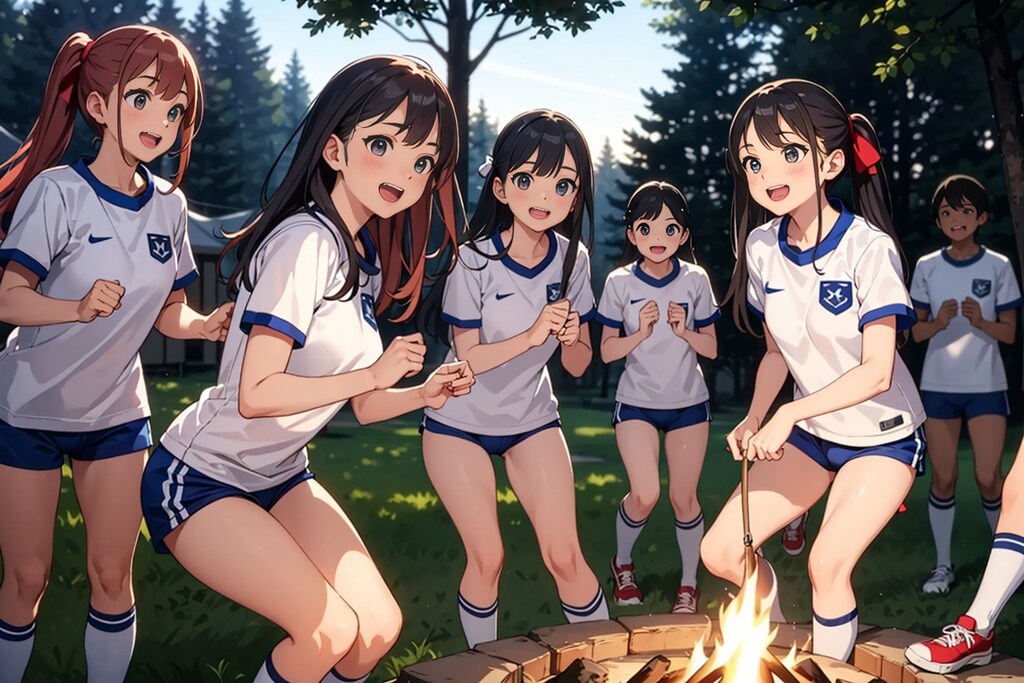 みんな〜　火ついたよ〜！　〜林間学校は体操服だったよね？〜