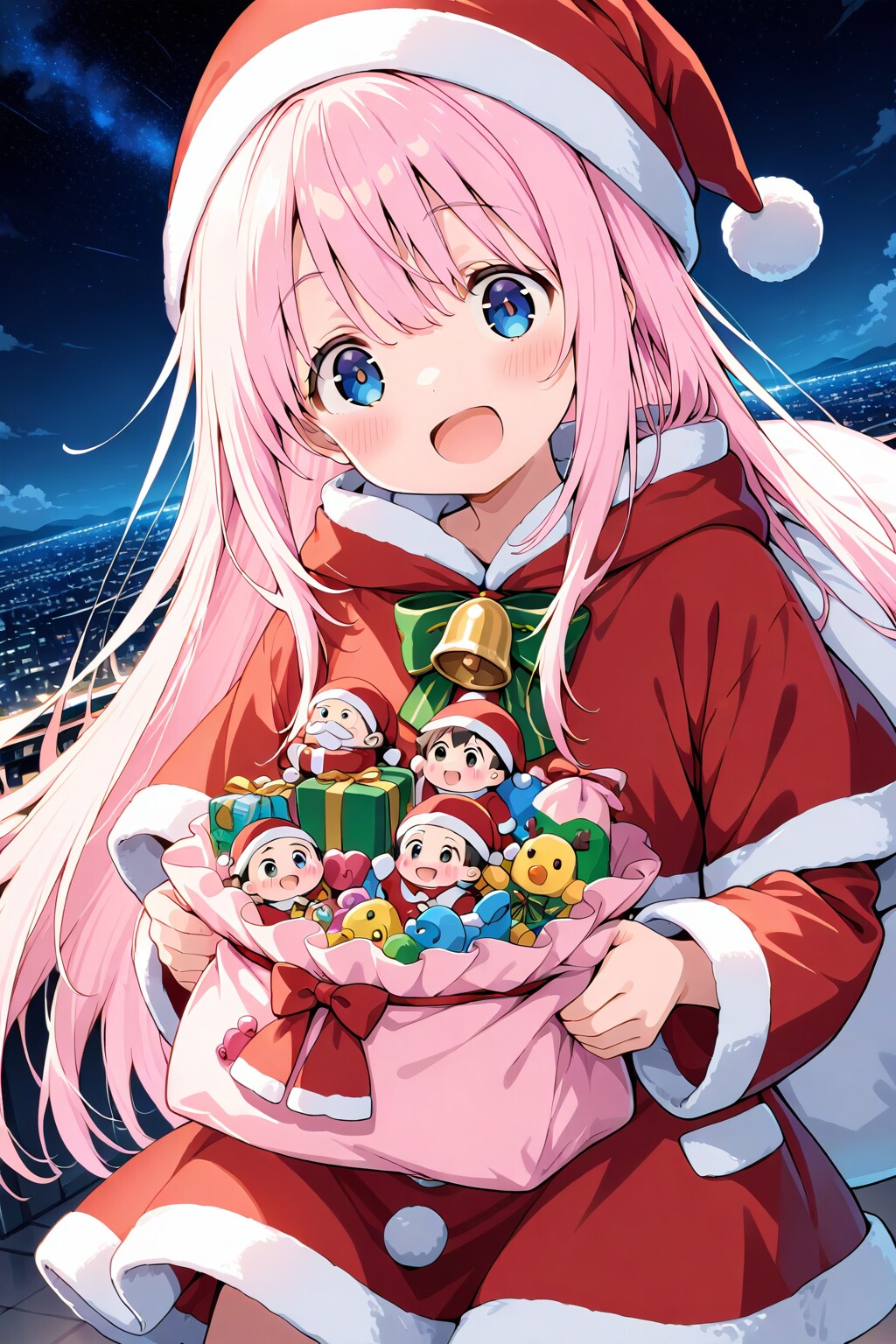 おもちゃと夢を、プレゼントの袋に...②