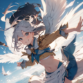 翼を持った少女 8枚目
