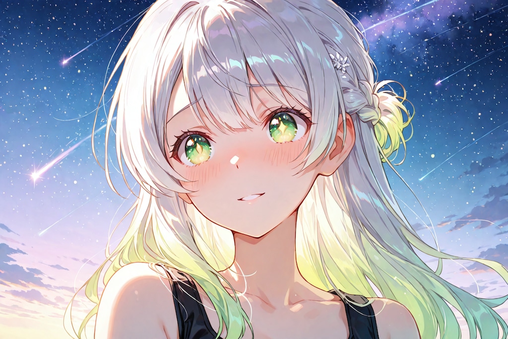 セリュナさんと流れ星