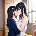 キッチンでの百合 5枚目