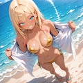 ギャルと海水浴1 5枚目