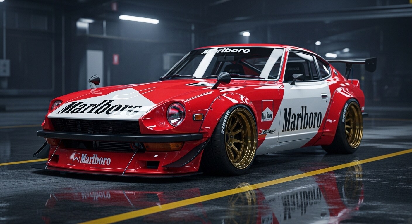 マルボロ240Zレーシングカー | の人気AIイラスト・グラビア