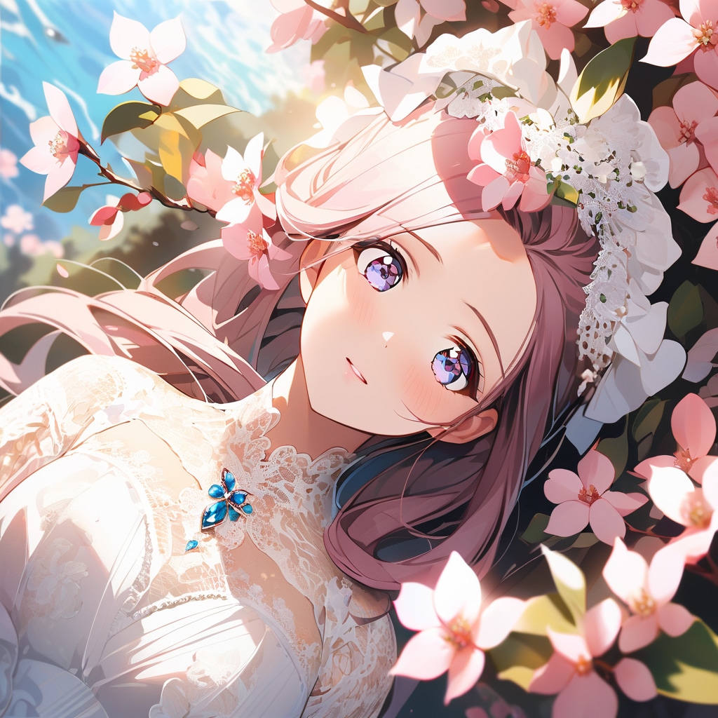 花水木の花嫁 | の人気AIイラスト・グラビア