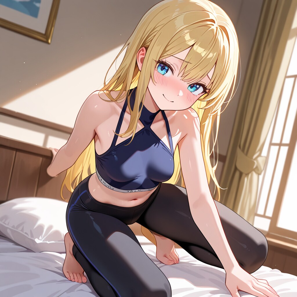 ヨガウェアお姉さん