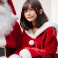眼鏡女子 楓のお疲れサンタ 2枚目