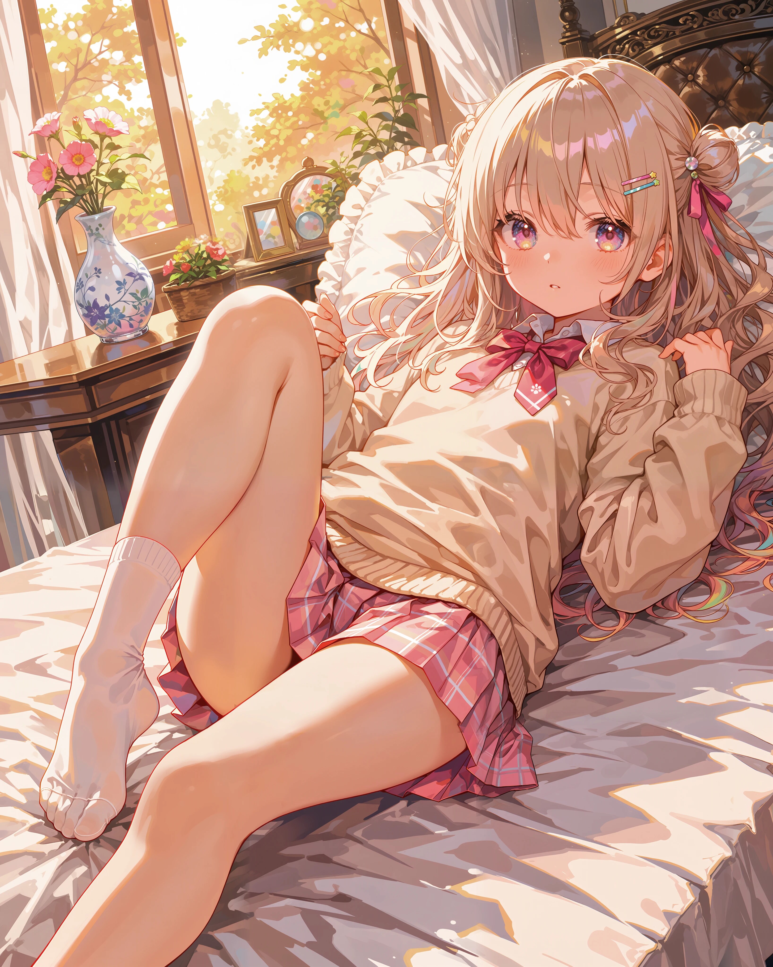 ベッドでだらだら