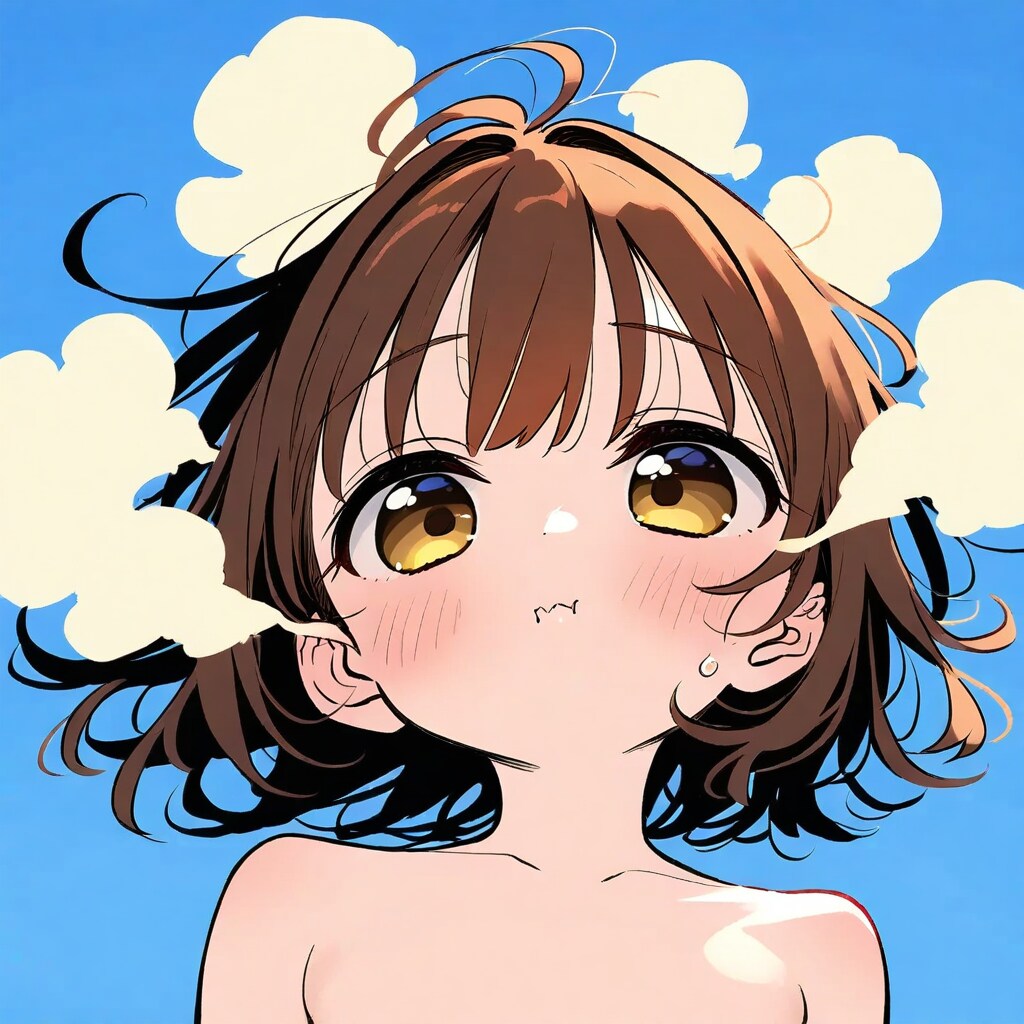 恥じらいガール
