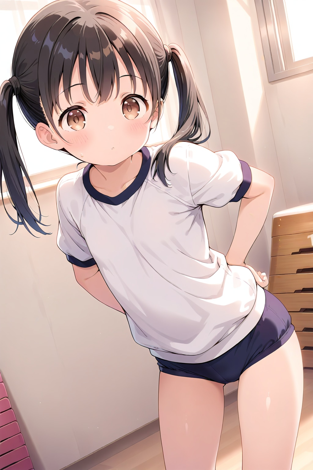 体操服美少女