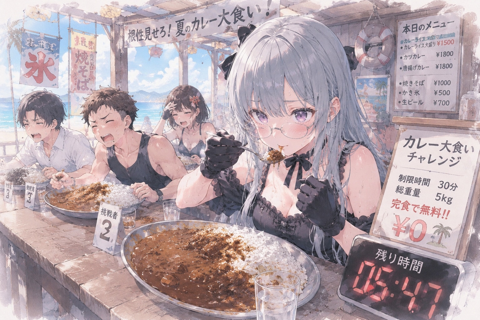 まさかの眼鏡企画💦