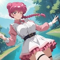 中華風ﾛﾘｰﾀﾄﾞﾚｽ 女らんま 4枚目