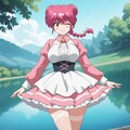 中華風ﾛﾘｰﾀﾄﾞﾚｽ 女らんま 5枚目