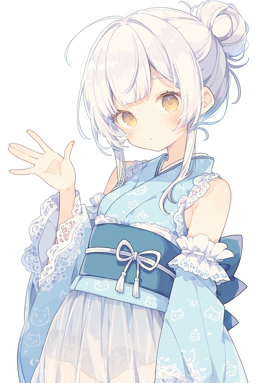 よっ