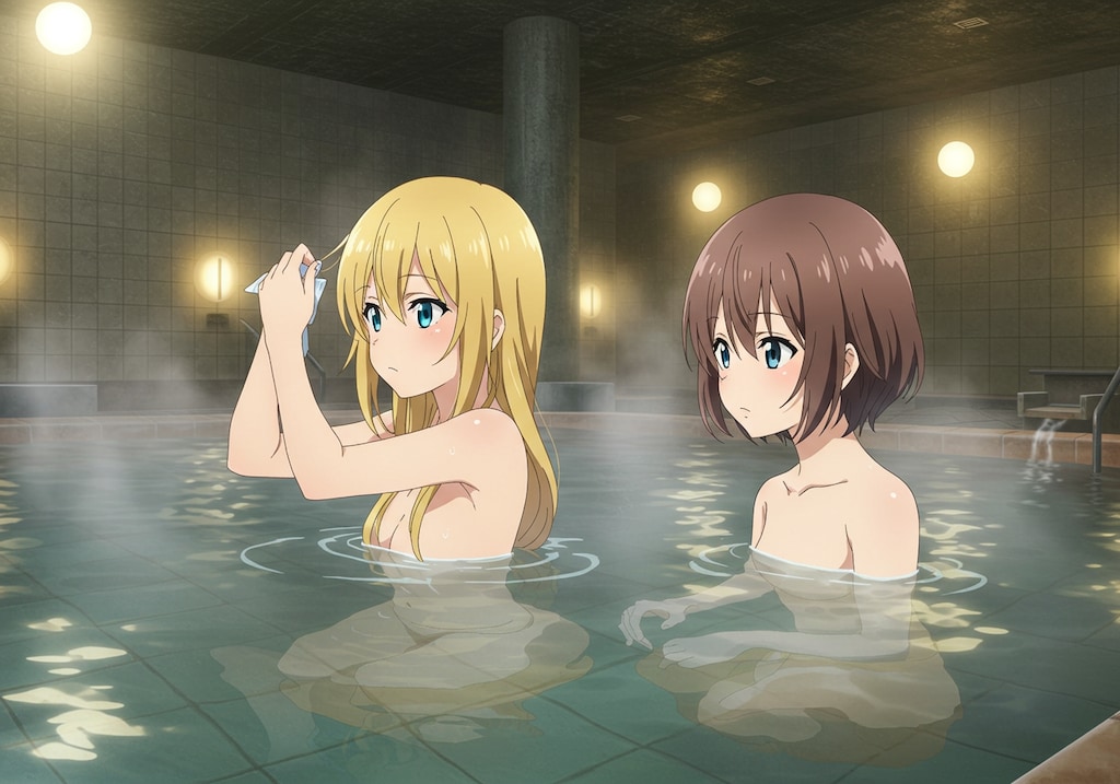 スーパーちちぷい　ねこなみ本店　地下入浴施設(ImageFX)