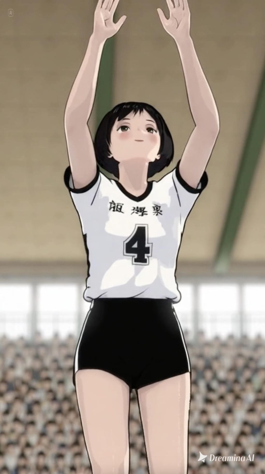 女バスのジャンプシュート380