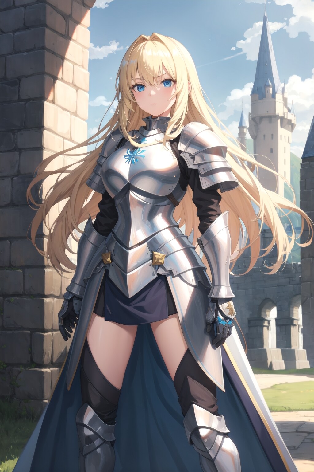 美少女騎士 | の人気AIイラスト・グラビア