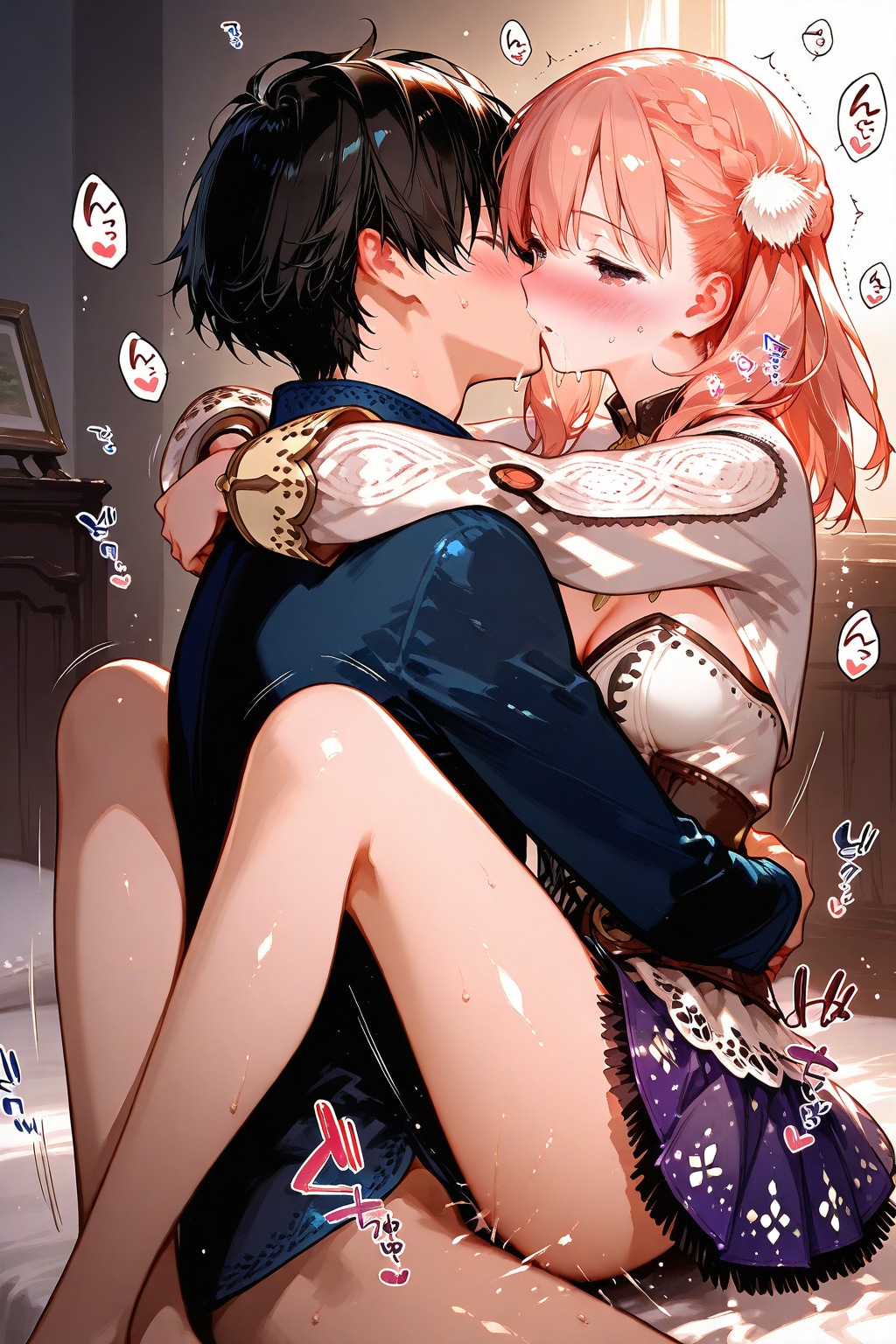『もっとぎゅっとしてください……』エスカ